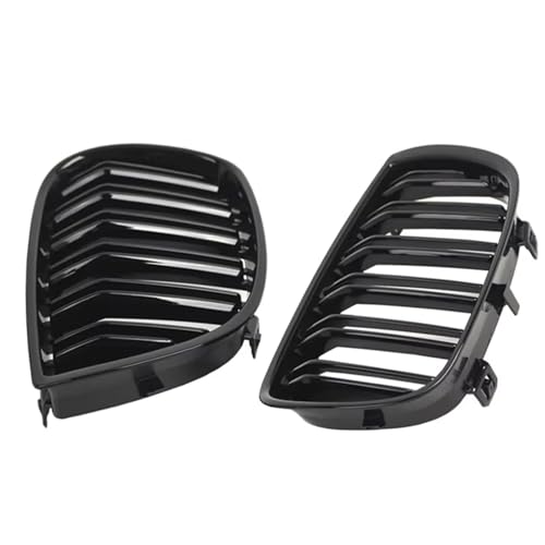 Calandre de style racing double lamelles pour remplacer grilles BMW E81