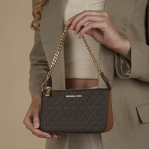 Image of Michael Kors Jet Set Medium Chain Pouchette