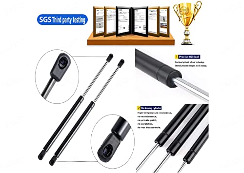 Image of Superlift Rear Boot Struts | Dicky-Diggi-Dikki Shocker | Gas Spring | Lift Support | Door Balancer Compatible with Maruti Suzuki Swift (Type-5) 2018-2022 - Pack of 2