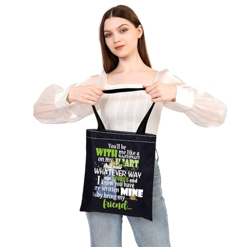 MEIKIUP Witch Musical Canvas Tote Bag Witch Fans Gifts Musical Theatre Lover Shoulder Bag (Witch tote bag)4