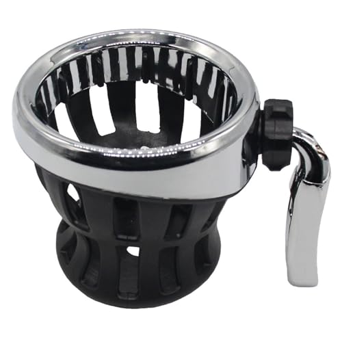 Porte-gobelet de guidon securise avec filet anti-chute pour velo