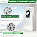 7 Pack Replacement HEPA RLH-6 Vacuum Bags for Riccar SupraLite R10S R10D R10O R10SAND Simplicity Freedom R10S R10D S10P S10SAND Upright Vacuums Cleaner Filter #Part RLH6 SLH6