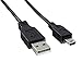 Price comparison product image High Grade - USB 2.0 A to Mini-B 5 Pin Cable - Works with External Hard Drives, MP3 Players, Mobile Phones, Digital Cameras - Works with Western Digital, Transcend, LaCie, Toshiba, Buffalo, Freecom, Iomega Portable USB Hard Drives - Length = 1M