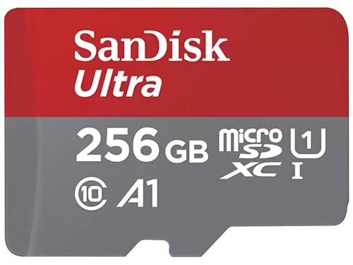 SanDisk Ultra 256 GB microSDXC UHS-I scheda per Chromebook con adattatore SD e velocità di...