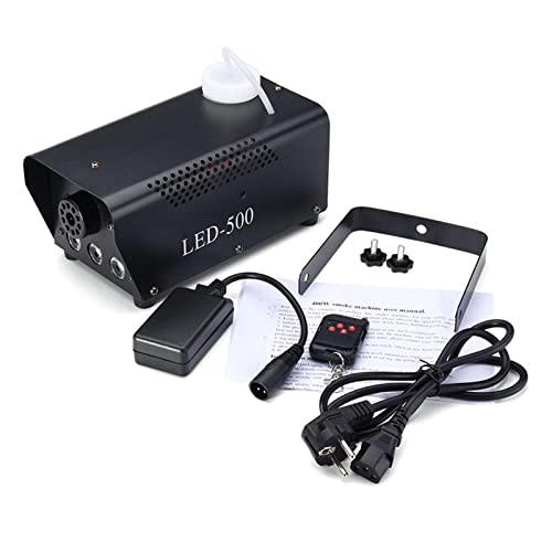 Máquina de humo LED-500 con control inalámbrico 500W luz RGB DJ Party para fiestas y fotografía miniatura 4