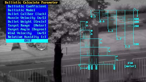 Wanney [Ultra Clear 300M ] Smart Day & Night Digital Night Vision 1080P Video, Ballistic Calculator, Rangefinder, Wifi, E-Compass, Gps, Barometer, Ios & Android Apps #TOP4