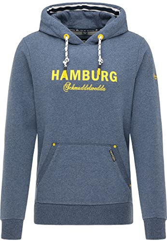 Schmuddelwedda Hoodie - Hamburg Herren 36613788 Marine Melange, L Marine Melange Cover