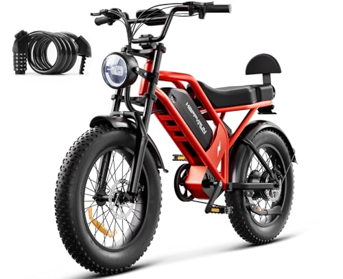 HAPPYRUN Electric Bike for Adults, 2000W/1500W Motor, 48V 25Ah/18Ah Removable...