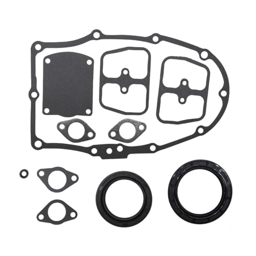 Image of Crankcase Breather Exhaust Rocker Cover Gasket Set Fit for Kawasaki FH601D | FH721D FH770D 11061-7047 11060-7014 11060-7011 11060-7016 92049-7007 With Oil Seals Kit