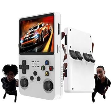 r36s video game portatil console portatil Cartão TF de 128GB integrado suporte a mais de 10000 video game retro Cartão tela IPS de 3,5 polegadas