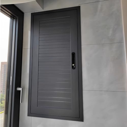 Panel de acceso oculto insonorizado e impermeable para fontanería/HVAC/gris eléctrico, 46 x 127 cm, ideal para áticos y acceso al techo.