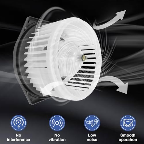 Image of PartsFlow Heater A /C Front Blower Motor W /Fan Cage For 2002-2023 Infiniti For 2003-2023 Nissan 27225AM611 700193