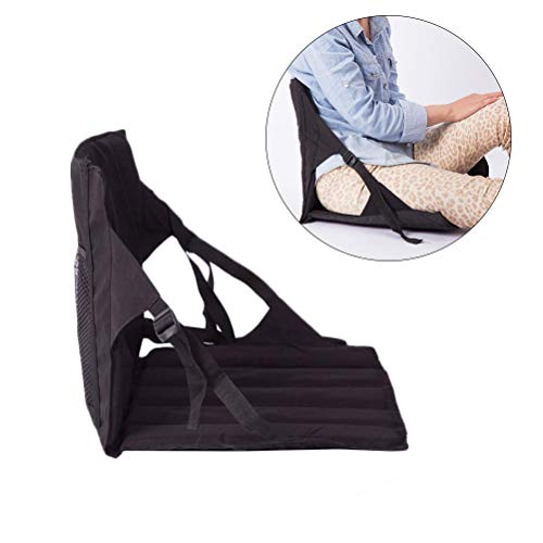 LIOOBO almofada dobrável para assento de encosto dobrável multifuncional, cadeira de descanso para l