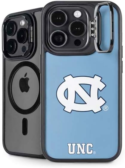 Skinit Kickstand Phone Case Compatible with iPhone 15 Pro Max - Officially Licensed University of North Carolina Tar Heels Design