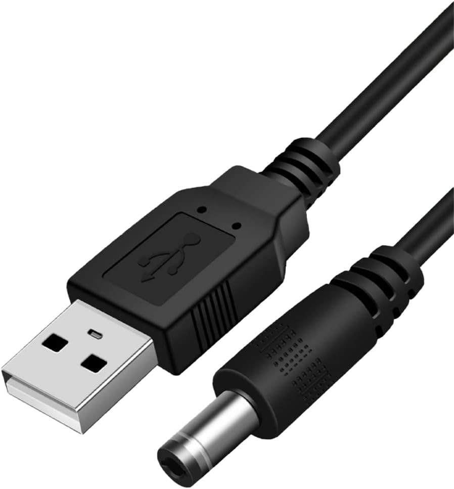 - USB Charger Cable for Fairywill/Bitvae D2/R1/R2/S2/Electric Toothbrush, 7AM2M AM105/AM110 Sonic Electric Toothbrush, 3.5mm Port Charger