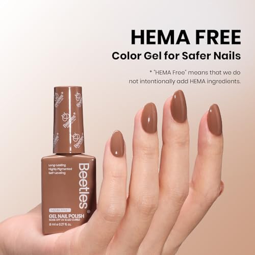 Image of beetles Gel Polish Brown Gel Nail Polish Hema Free Colors Soak Off Uv LED Nail Lamp 8ml DIY Home Manicure Salon Beyonce Caramel Fall Nails Art