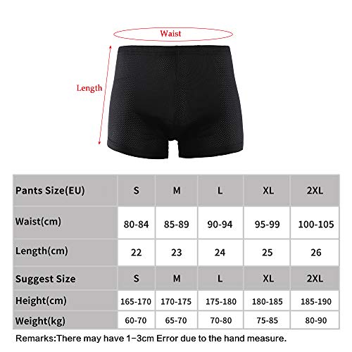 Baugger homens ciclismo roupa interior respirável gel 3d acolchoado bicicleta shorts da bicicleta mt