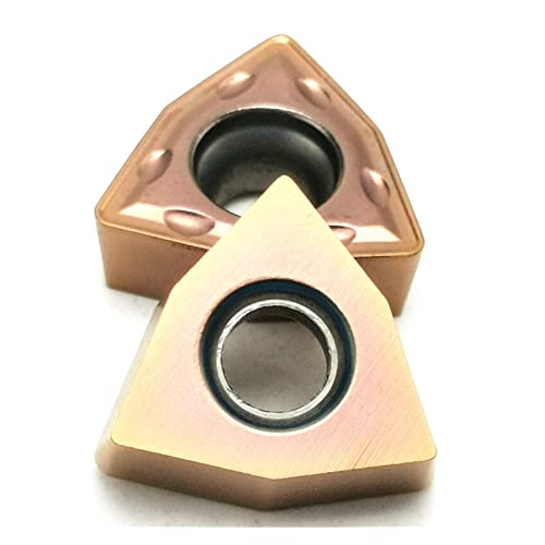 Inserto de corte para torno CNC WCMT080412 FN ACZ330 miniatura 3