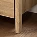 South Shore Gravity 2-Drawer Nightstand-Rustic Oak