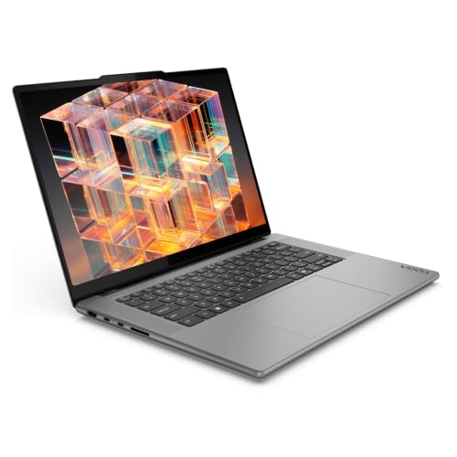 Image of Lenovo Yoga Pro 7i Laptop, Intel Ultra 9-386H, 32 GB LPDDR5X RAM, 4 TB PCIe SSD, 15.3 inch 3K (2560x1600) OLED Touchscreen, Nvidia G-Force RTX 5060, Backlit Keyboard, W11 Pro, Luna Grey + Traix Mousepad