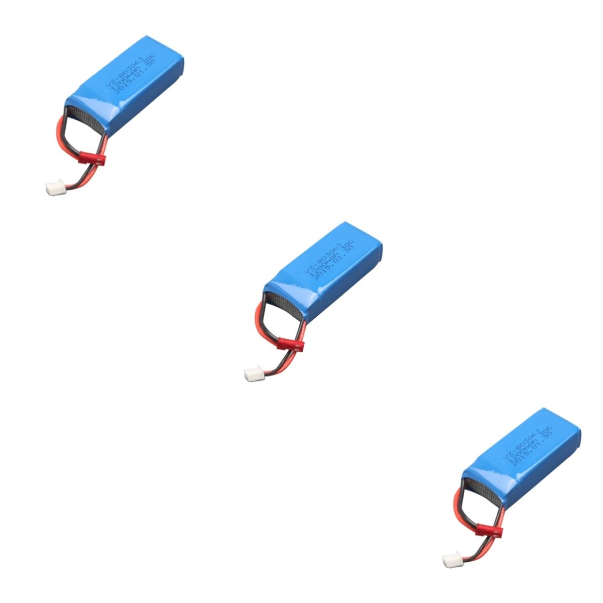 SUPVOX 3 Pezzi Quadricottero Pile d Tarantola Batteria X6 Tarantola X6 Batteria Lipo Lipo 7,4v 7.4v 1200mah Da 1200 Mah