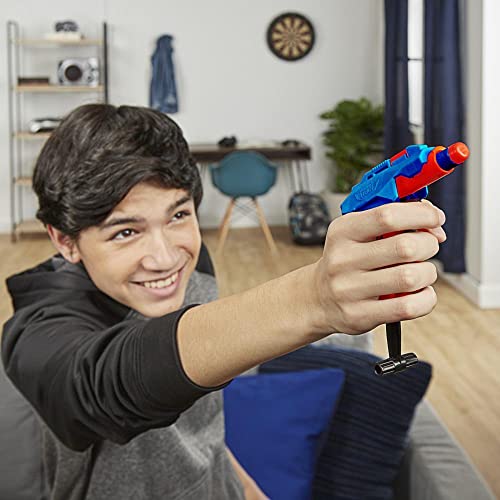 NERF Alpha Strike Slinger SD 1 Blaster à tir Unique et 2 fléchettes NERF Elite en Mousse – Rechargement Tension feu - vue 7
