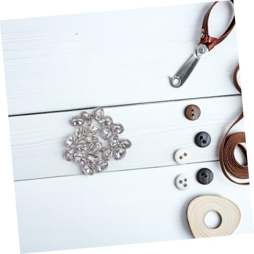 Boutons en cristal de couture pour rénover un canapé ou lit argent