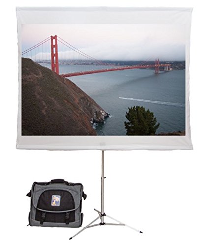 S2G-020 Ultra Portable Projection Screen (48"x60") includes the Screen2Go Briefcase