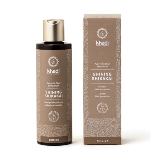khadi SHINING SHIKAKAI Ayurvedic Shampoo – Protectively smoothes the hair structure – Shine &...
