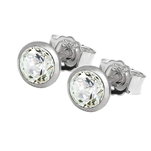 Nklaus Par De Pendientes De Oro Blanco De 5,0mm 333 8 Quilates Pendientes De Oro Zirconai Blanco Damas Mens Stud Earrings Nklaus Par De Pendientes De Oro Blanco De 5,0mm 333 8 Quilates Pendientes De Oro Zirconai Blanco Damas Mens Stud Earrings