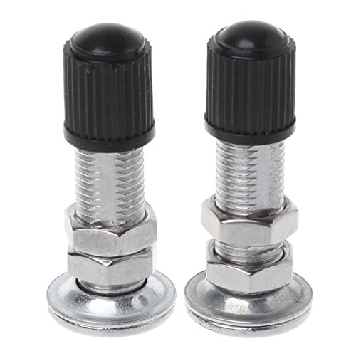 2 Pcs Lengthened Bicycles Wheel Tire Valves Zinc Alloy Mountain Tyre Valves Road Accessories Easy to Use Equipment Bicycle Accessories Cycling Accessories for Men Women Road