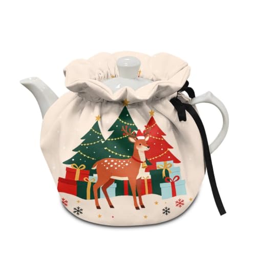 Image of Insulated Teapot Cover, Heat Preservation Teapot Protector | Insulated Teapot Cover with Stable Heat Preservation Acts as Teapot Protector to Block Dust for Daily Home Usage