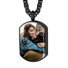 04.Dog Tags with Picture-Black