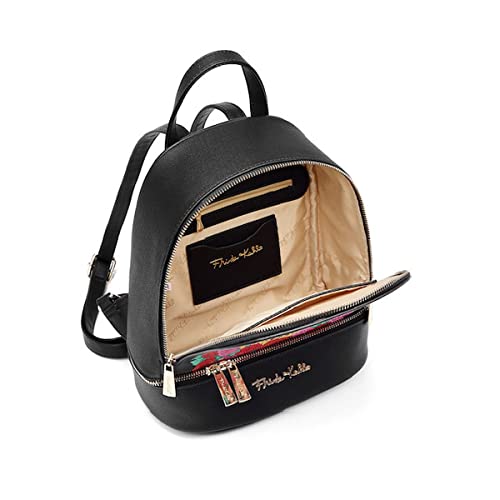 Frida Kahlo Cartoon Licensed Backpack Flower Collection Bag - FA930 (Red)4