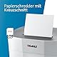 Dahle PaperSAFE PS 260 Aktenvernichter (12 Blatt, Sicherheitsstufe P4, Partikelschnitt, öl- und wartungsfrei, 25 Liter) grau