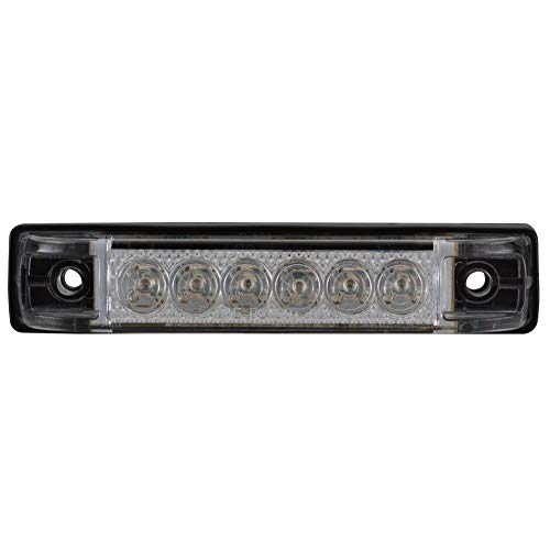 Tira de luz LED azul delgada para RV, 6 LEDs, 4x1 pulgadas miniatura 3