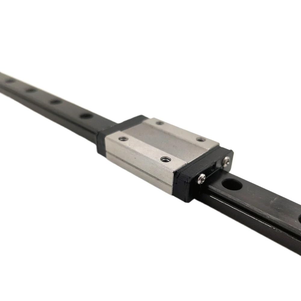 MGN15H 440C Stainless Steel Slider Linear Guide Rail L100-550mm(450mm)