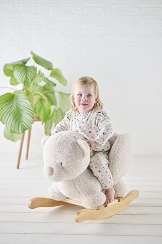 Balancín Nattou Oso Teddy Beige de 59 cm para bebés 2