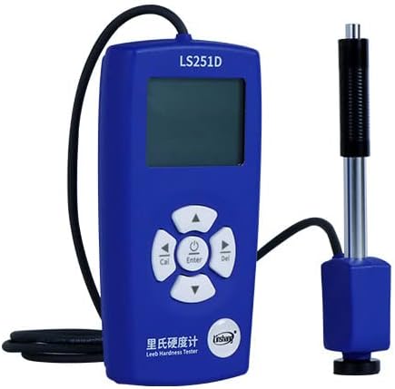 Portable Digital Leeb Hardness Tester LS251D, HLD(170-960)/HV(83-976)/HB(30-651)/HRC(17.6-68.5) HS(26.4-99.5)/HRB(13.5-100)/HRA(60-85.8) for Iron, Copper, Steel, etc