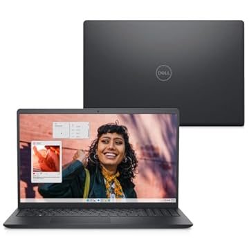 Notebook Dell Inspiron 15.6" Full HD Intel Core 3-100U 8GB 512GB SSD Linux Preto Carbono I15-I3100-U15P