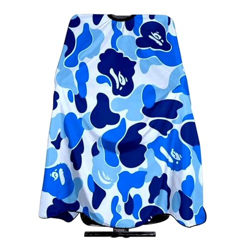Xianjing Adult Barber Cape,Camo Camouflage Professional Salon Haircut Capes,Haircut Kit Hairdressing Apron for Home Salon and Barbershop, Hairdressing capes