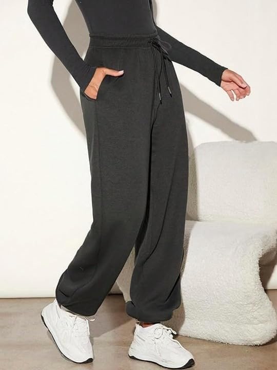Image of Women?s Casual Jogger Pants ? Soft Pants with Adjustable Drawstring & Side Pockets