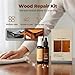 Wood Repair Kit, Professional Scratch Remover and Color Restorer, All-in-One Wood Filler for Furniture, Floors, Doors DIY (2 pcs)