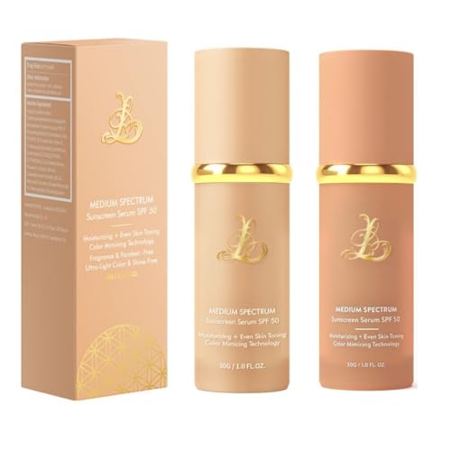 4-in-1 Smart Foundation SPF 50+｜30s Color Adapting｜24H Waterproof & Sweatproof｜Gym Makeup｜Lightweight Hydrating (Light Spectrum, 30ml) (2pc-)