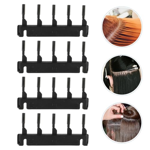 Clips 6d extension cheveux réutilisables | Accessoires noirs invisibles - 7