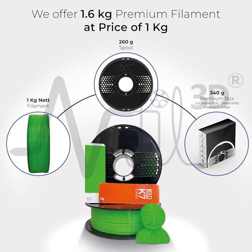 Image of NFIL3D Premium HS PLA+ Mint Green - 3D Printing Filament | Compatible with All 3D Printers | 1.75mm | 1Kg Nett Weight