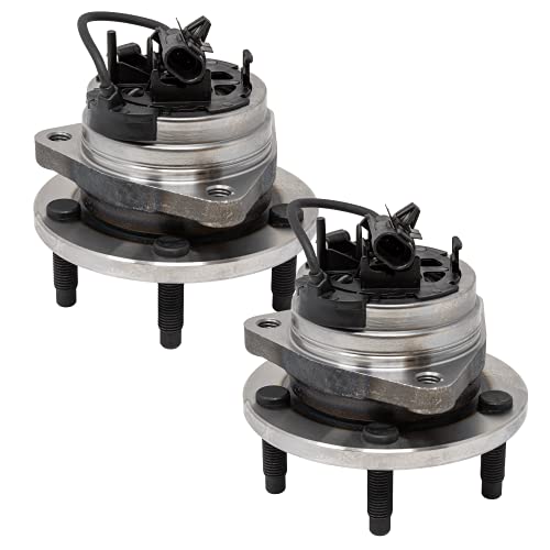 Hu513214 X2 Front Wheel Bearing Hub Assembly (Set Of 2 Pcs) For 2008~2010 Chevy Cobalt,2008~2010 Hhr 2.0L Only, 2004~2012 Malibu,2005~2010 G6,2007~2009 Aura #TOP11