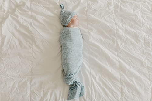 Image of Copper Pearl Swaddle Blankets for Newborns | Soft Stretchy Receiving Blankets for Boys and Girls | Large 46 x 46 Inch Baby Blankets | Lightweight and Breathable Swaddles | Lennon