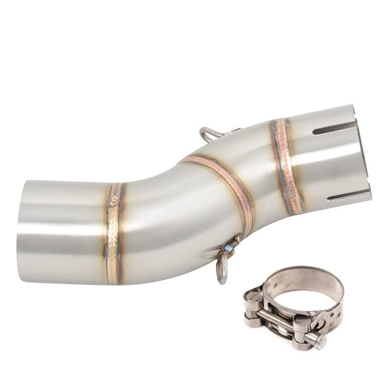 Escape Moto Tubo Para Suzuki para SFV650 para SFV 650 para Gladius 2009-2016 sistemas escape motocicleta modificar silenciador tubo enlace medio deslizable Moto Tubo Escape Silenciador