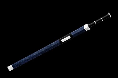 Miniatura 8 de LOONGSWORD, espada china, entrenamiento de espadas Han jian (hoja azul forjada de acero de alto carbono, accesorios de aleación)